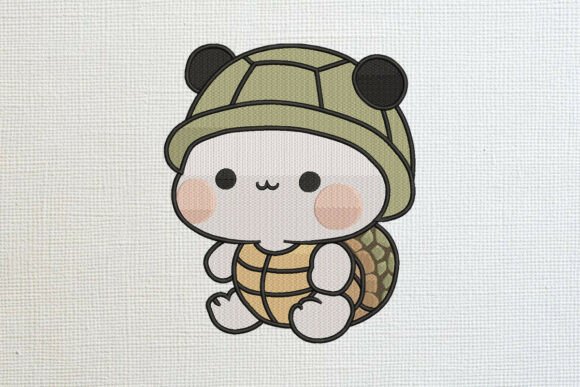 Download Adorable Panda Hat Baby Turtle - Premium Bundle