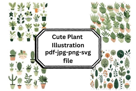 Download Cute Plant Illustration - Plant illustration Collection